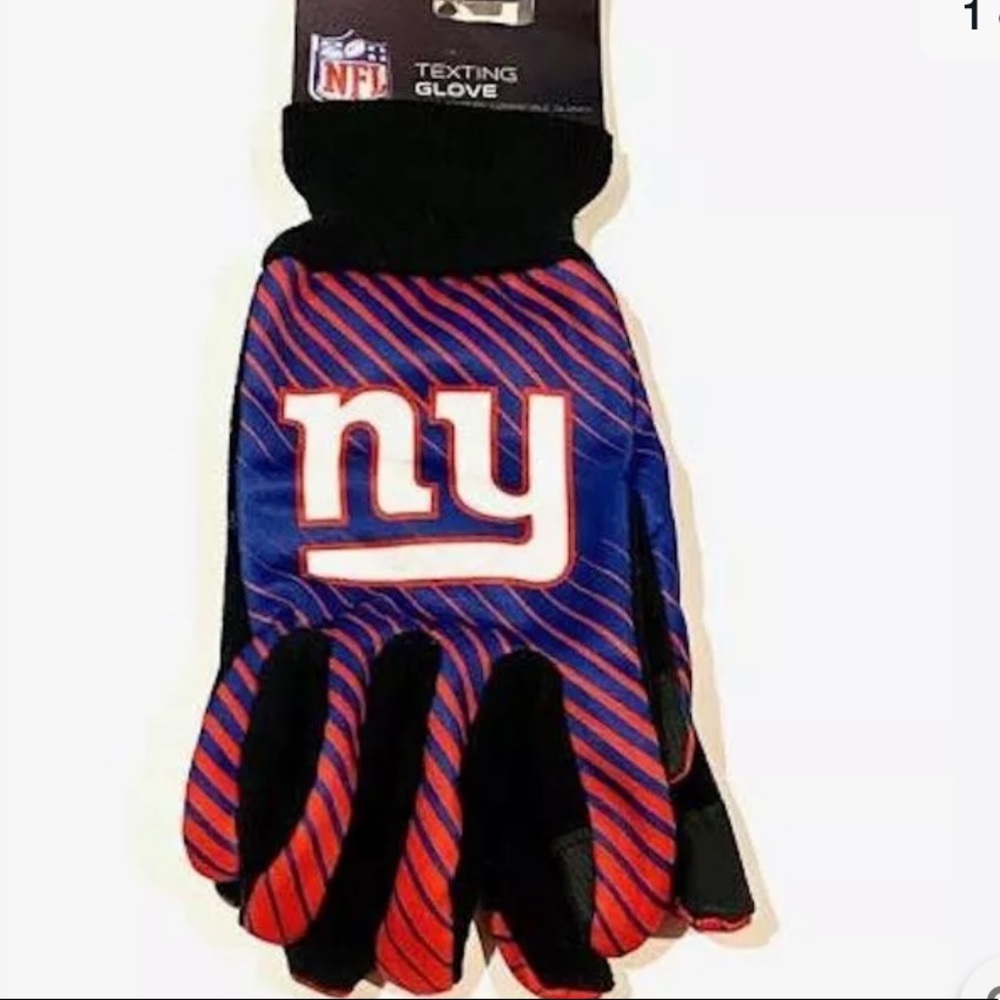 NY Giants texting gloves